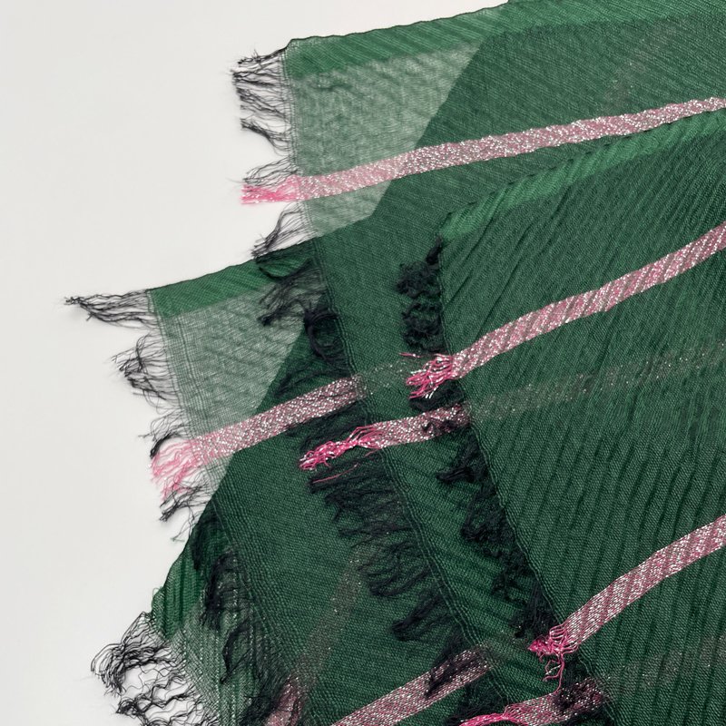 Wholesale islamic custom shimmer stripes voile viscose turbans hijabs musulman veil satin head scarf chiffon shawls for women