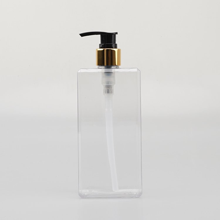 1 Green Colour Screen Printing 16oz 500ml HDPE Cylinder Matte White Shampoo And Conditioner Bottles With Lotion Pump for men