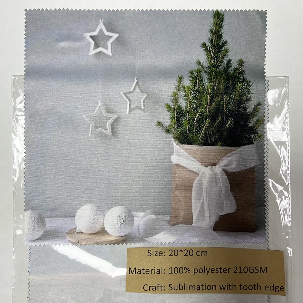 custom logo sublimation printed dry soft towel microfiber lens glass fabric cleaning cloth jewelry handkerchiefs