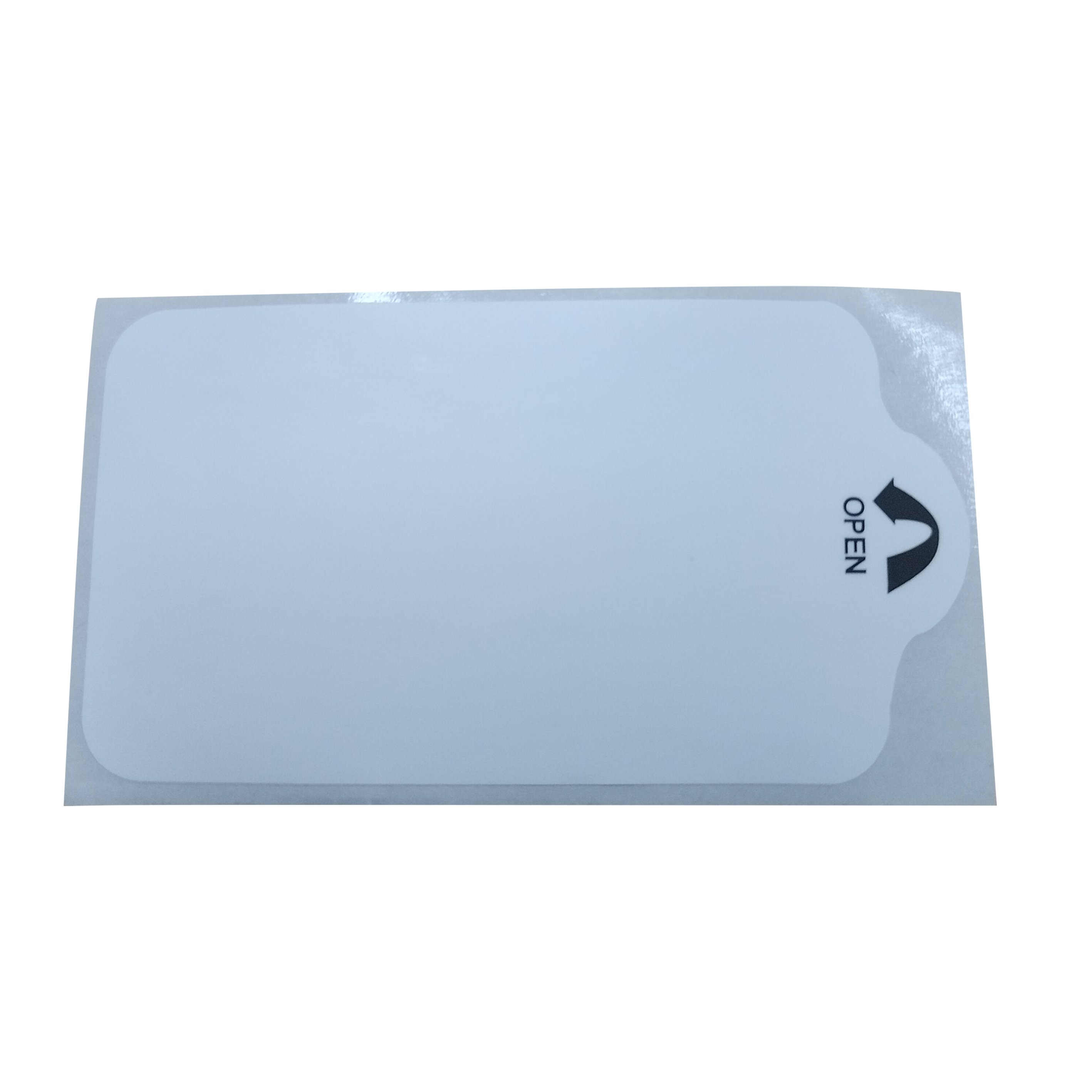 Custom Printing Transparent Self Adhesive Wet Wipes Label Roll Waterproof For Sealing On Wet Wipes Plastic Packaging Bag Labels