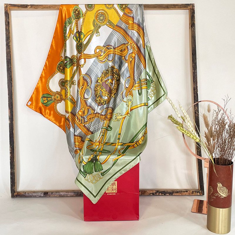 handkerchiefs bandana shawls and scarves fur satin cotton jersey football packaging box children hair custom square scarf