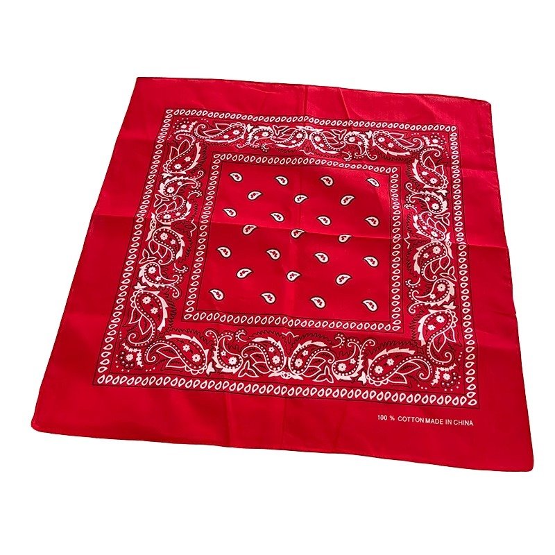 Paisley Bandanas Cowboy Bandana Handkerchiefs Paisley Print Head Wrap Scarf