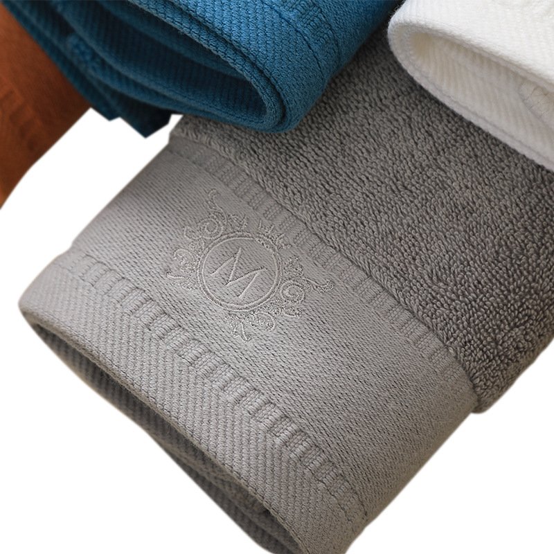 100% Cotton Custom Print Soft Baby Wash Cloth Square Kerchief Face Towels Man Handkerchief Kitchen Hand Towel