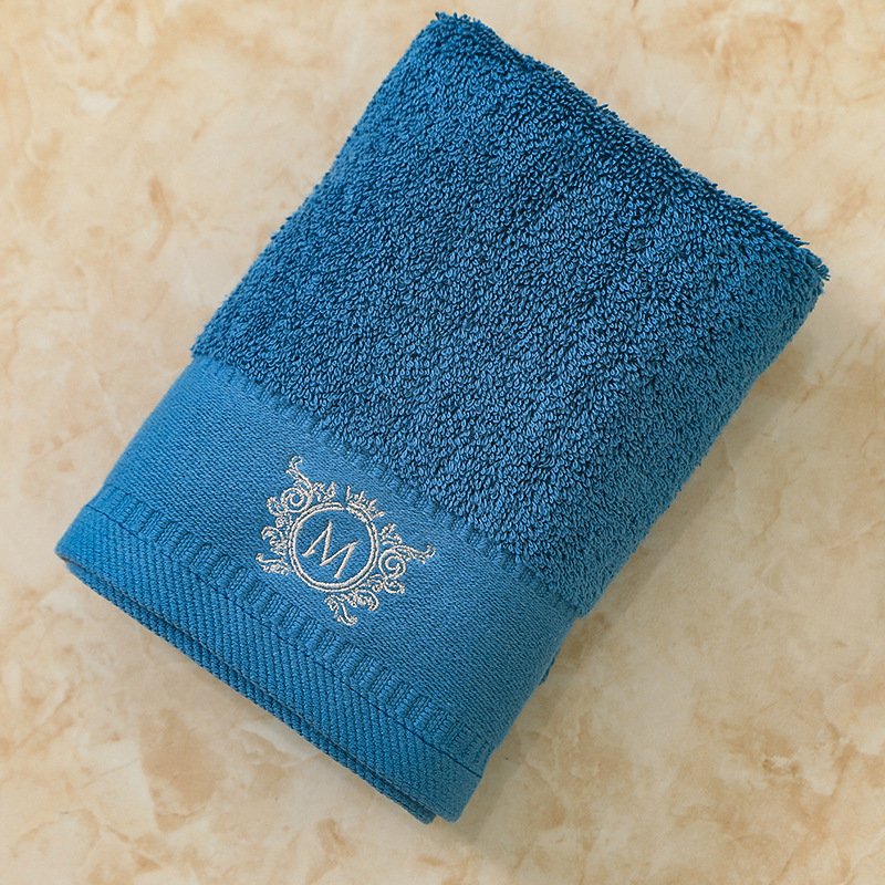 100% Cotton Custom Print Soft Baby Wash Cloth Square Kerchief Face Towels Man Handkerchief Kitchen Hand Towel