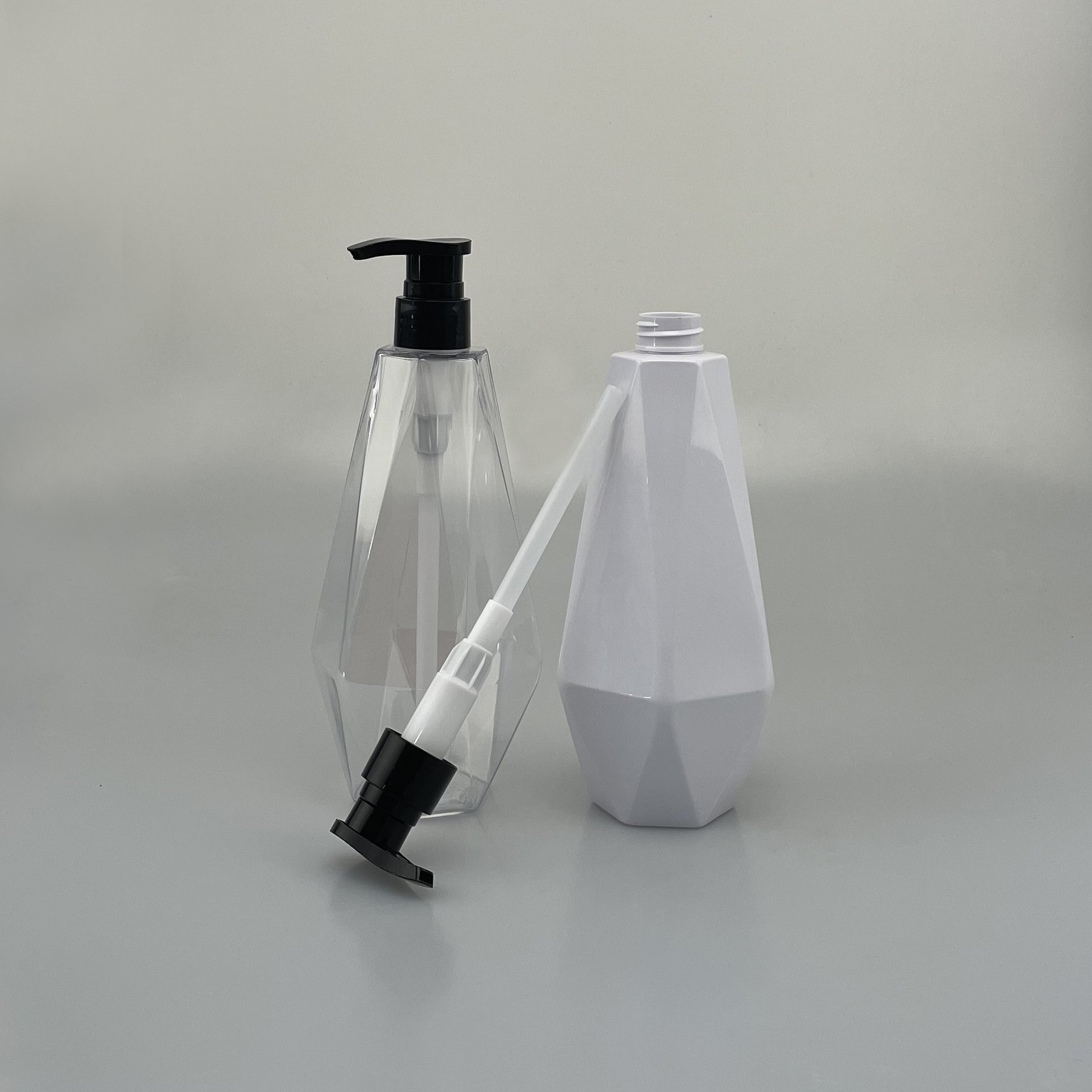 Shampoo Cosmetic packaging PET 60ml 120ml 250ml 500ml eco plastic bottlecosmetic plastic bottlesampoo fancy shampoo bottle