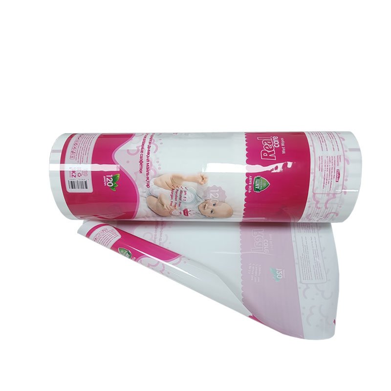 Wanhe Laminated BOPP/CPP Film for Baby Diapers High Quality Opaque Plastic Packaging Films Free Sample