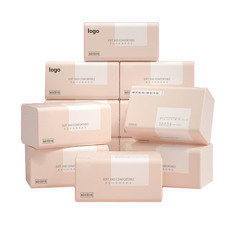 Handkerchief Soft Skin Caring Tissue Paper Office Hotel Home Daily Using Facial Tissue Paper