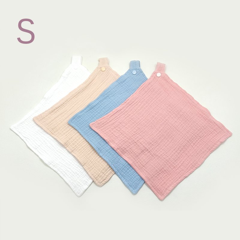 Baby Towel Muslin Face Cloth Handkerchief Organic Cotton Baby Hooded Towel Soft Saliva Washcloth