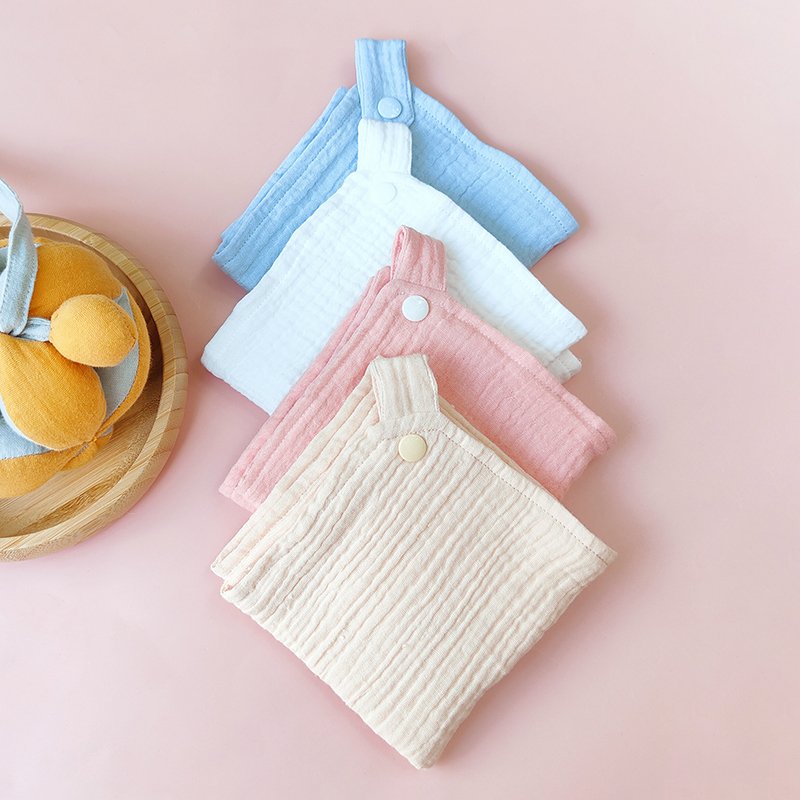 Baby Towel Muslin Face Cloth Handkerchief Organic Cotton Baby Hooded Towel Soft Saliva Washcloth