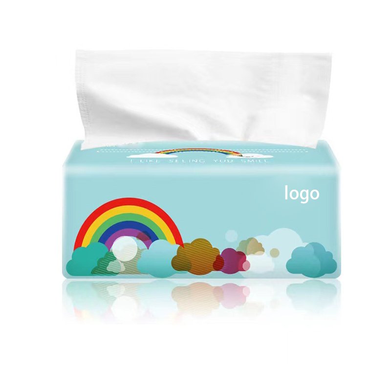 Manufacturing Custom Logo Unbleached Extra Soft High Quality Disposable Facial Tissue