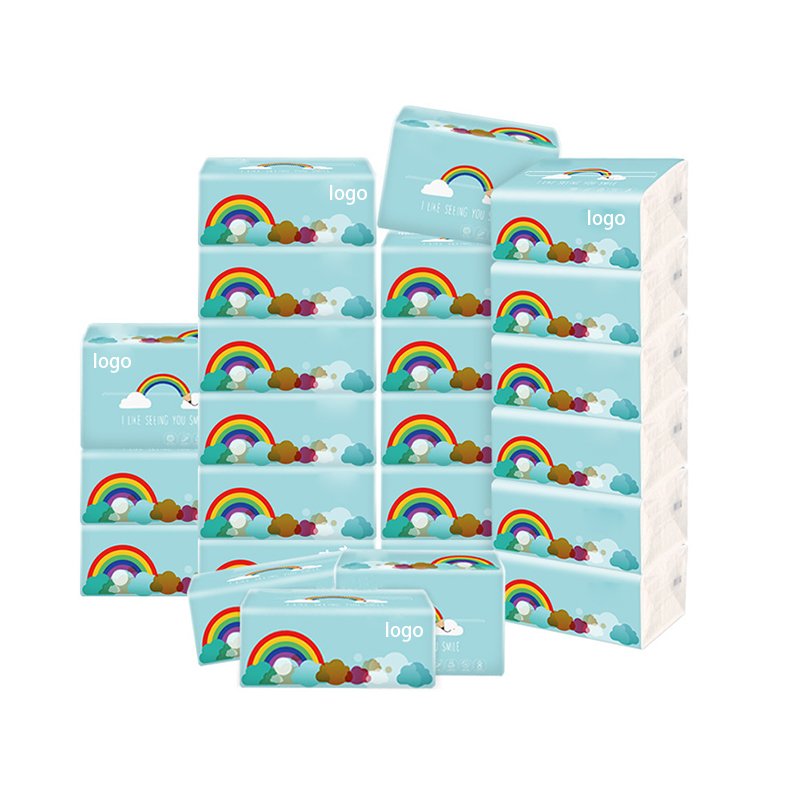 Manufacturing Custom Logo Unbleached Extra Soft High Quality Disposable Facial Tissue