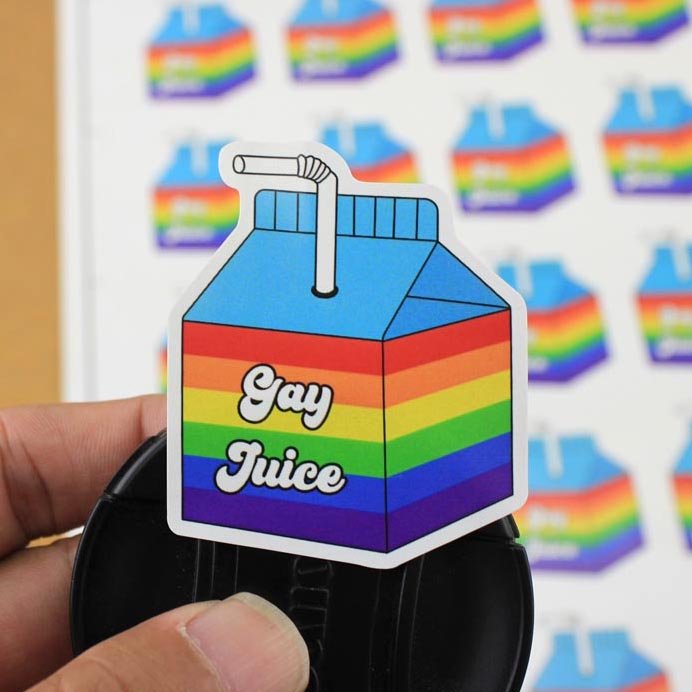 Custom Printing Waterproof Vinyl Stickers Die Cut Label Logo Stickers Adhesive PVC Label Sticker