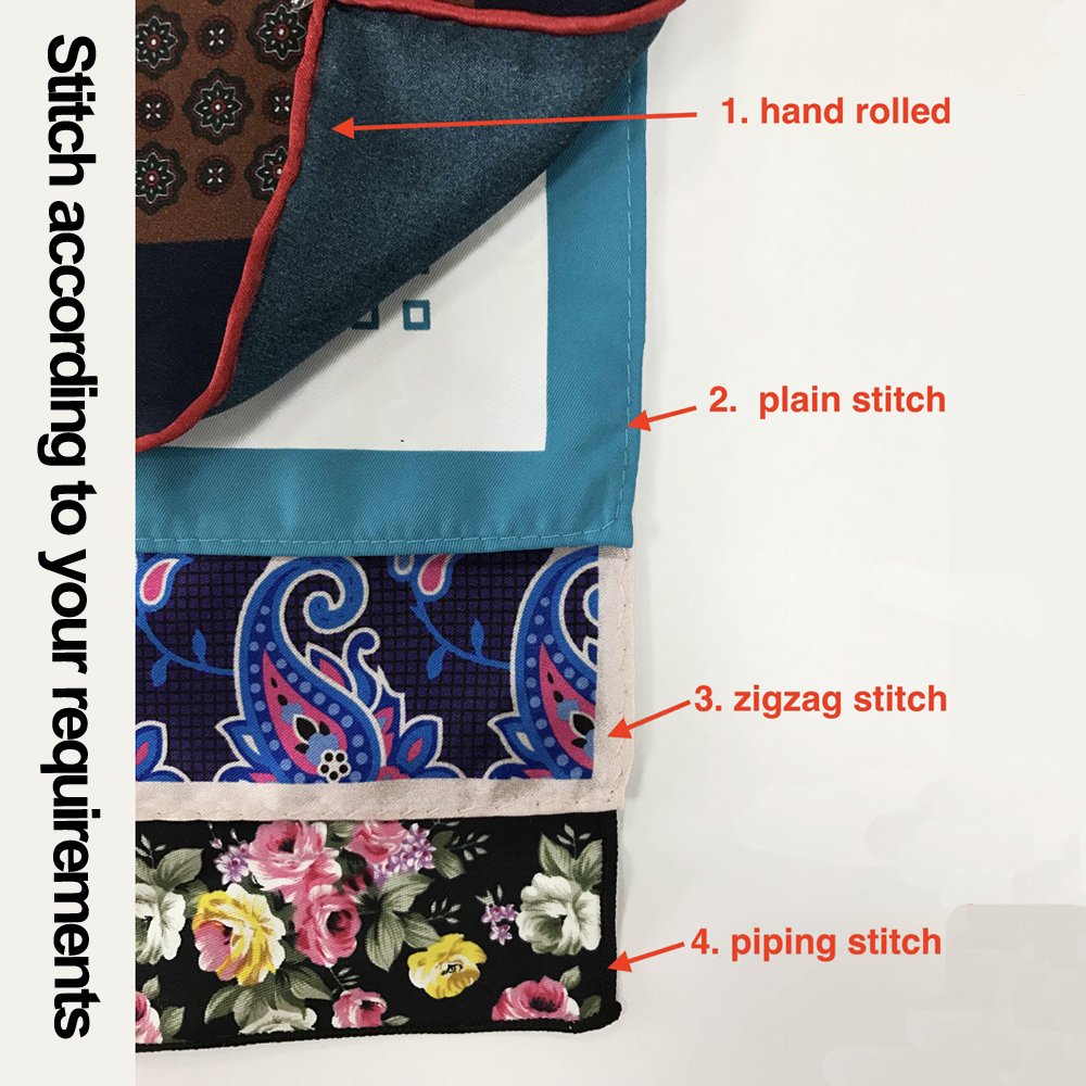 New Arrival Pocket Square Soft Fashion Handkerchief Wool Floral Striped Paisley Hanky Suit Men's Business Wedding Gift for Man