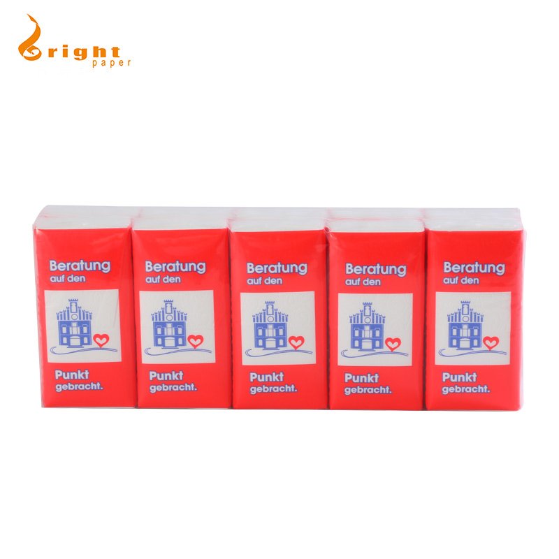 2024 New Design Pocket Tissue Soft Skin Care 3 Layer Tissue Paper