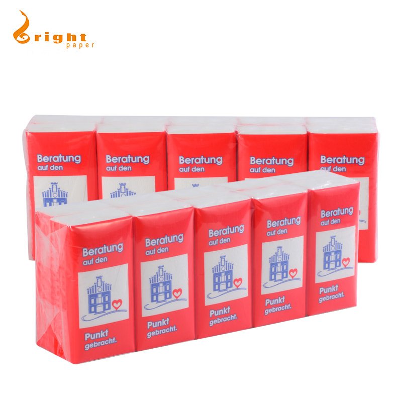 2024 New Design Pocket Tissue Soft Skin Care 3 Layer Tissue Paper