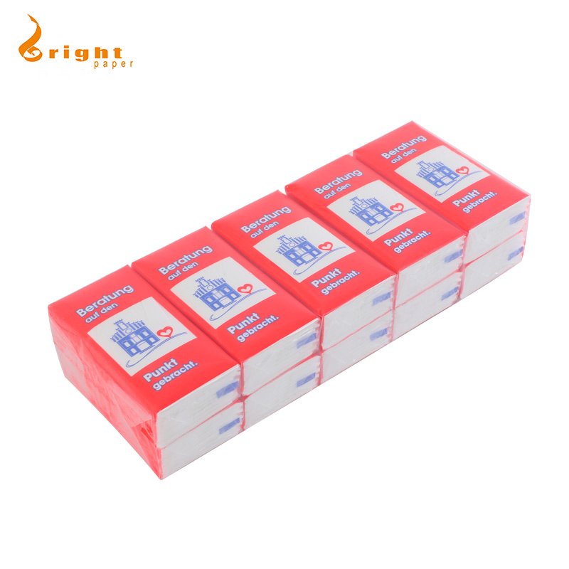 2024 New Design Pocket Tissue Soft Skin Care 3 Layer Tissue Paper