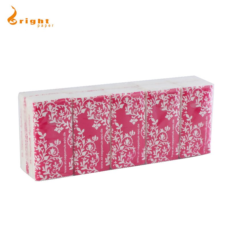 2024 New Design Pocket Tissue Soft Skin Care 3 Layer Tissue Paper