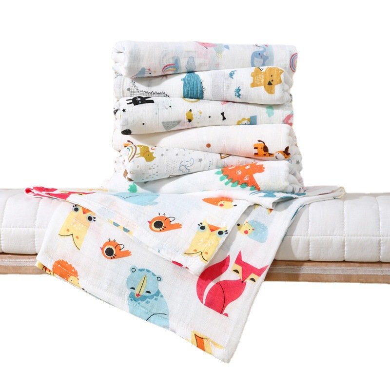 competitive price wrap 100% cotton 100% bamboo receiving organic cotton baby muslin swaddle blankets