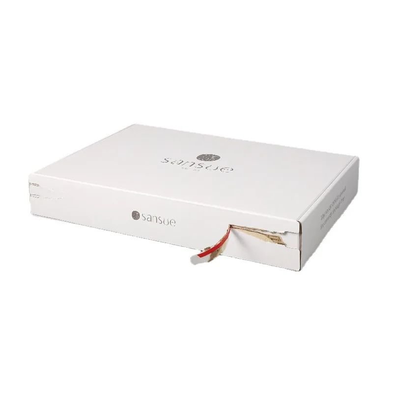 custom b flute express mailer box custom small colored kraft zipper box packaging cardboard