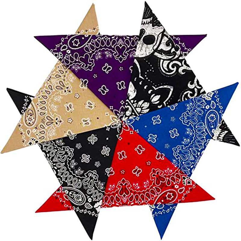 Factory cheap solid color cotton turban plain turban handkerchief multifunctional headband