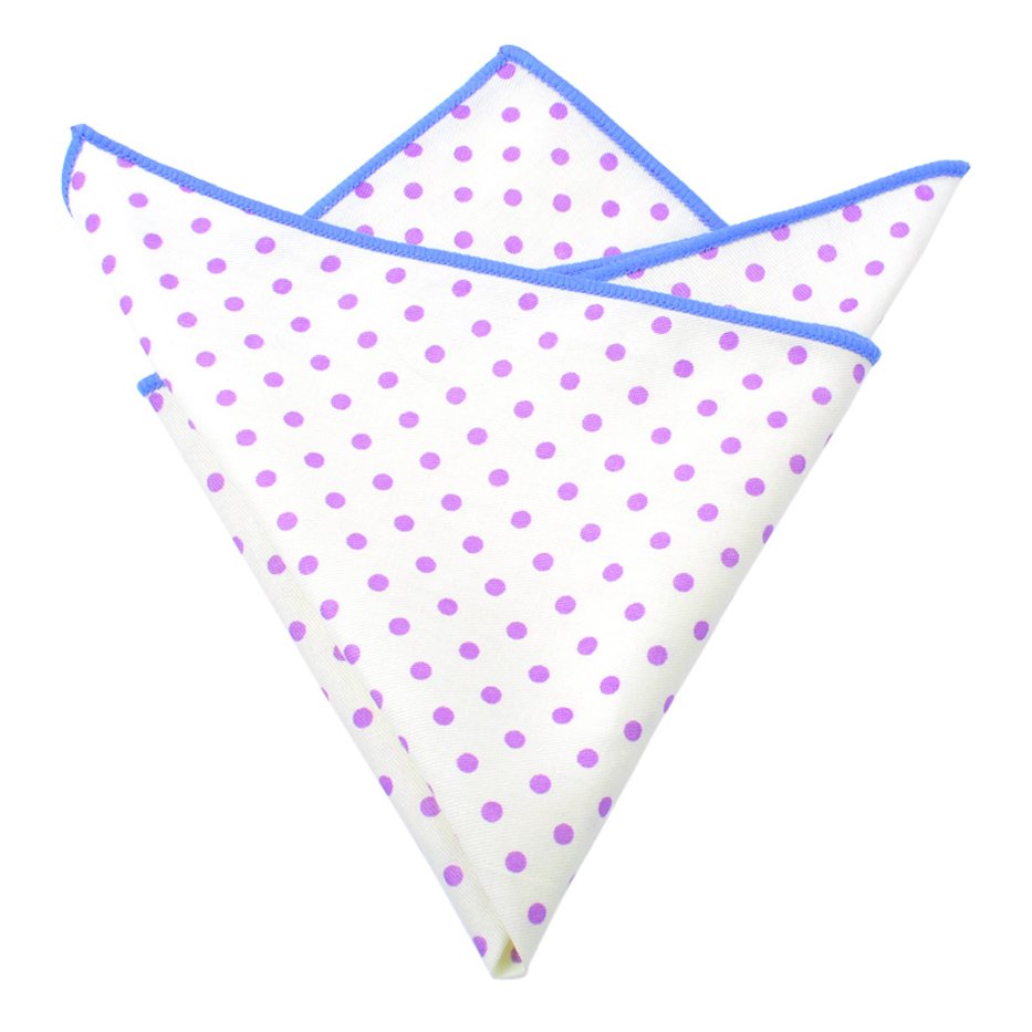 Wholesale 100% Pure Cotton Pocket Square Handkerchief Fancy Polka Dots Paisley Flower Patterns Cheap Price