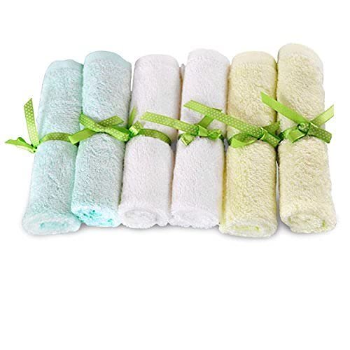Custom cartoon printed soft absorbent baby saliva washcloth children handkerchief Kids towel set