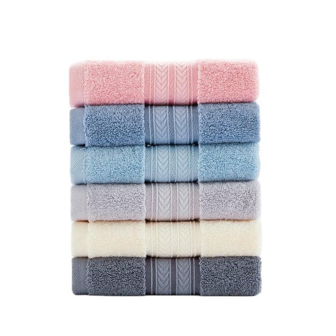 Square 34*34 Bathroom Cleaning Handkerchief Cotton Absorbs Water Dish Towels