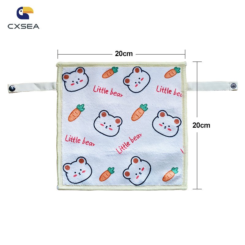 High Quality hand towel Custom Logo Different Shape Picnic towels or table towels