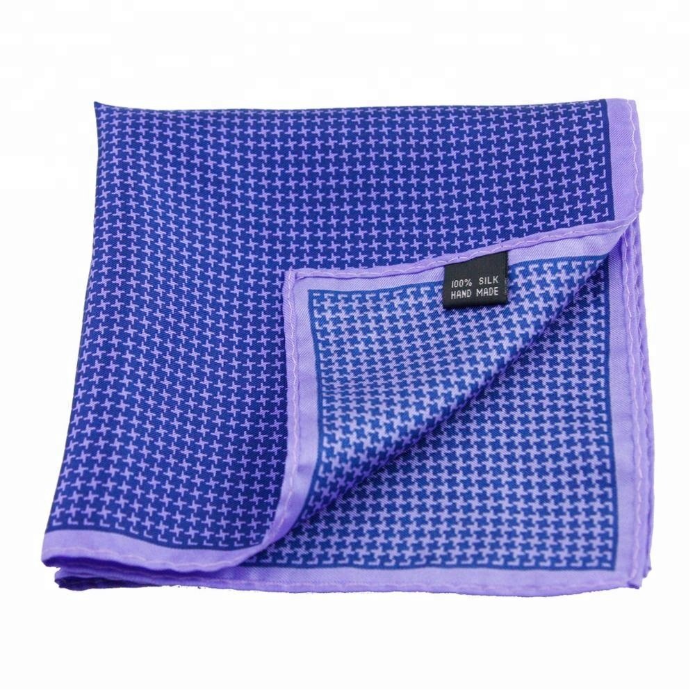 Customized Design Square Women Silk Handkerchief
