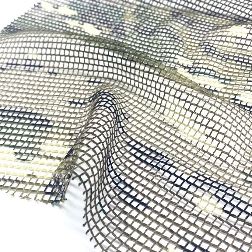 Custom Soft camouflage mesh for Camouflage Netting Mesh Gun Wrap Material in Jungle camouflage
