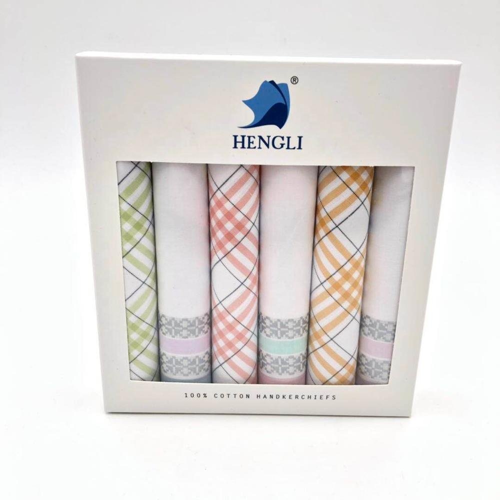custom pocket square multiple styles of pocket five pieces of gift box light fresh color for girl handkerchief