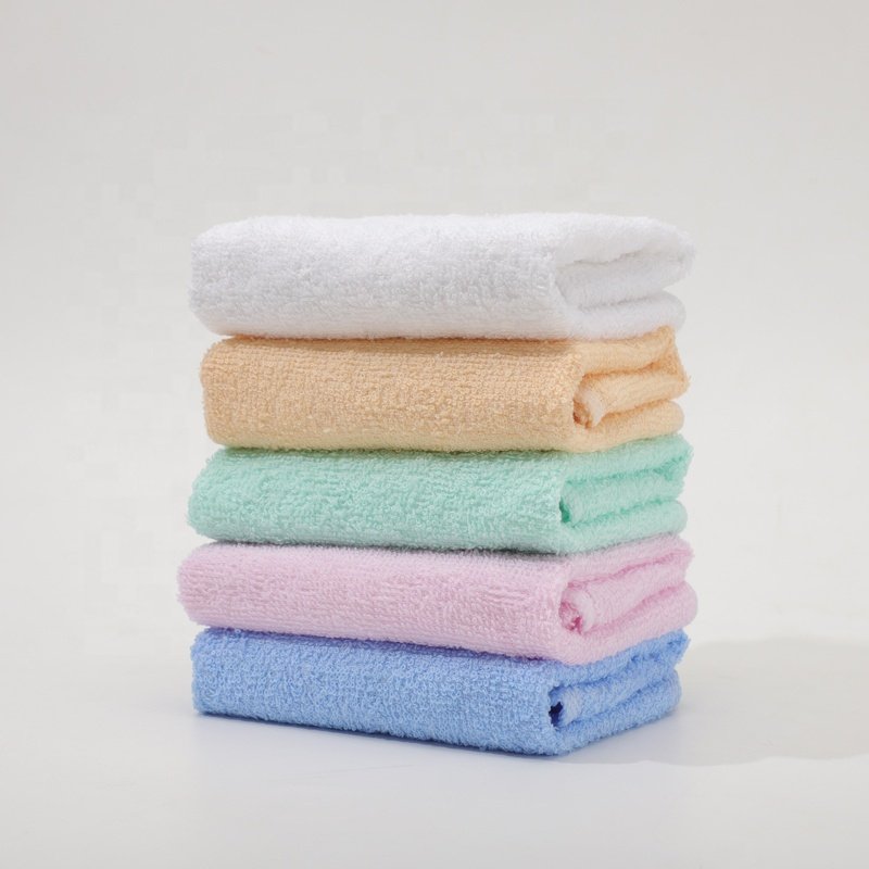 Top Quality Small Size 25*25cm Durable Highly Absorbent 100% Cotton Handkerchief