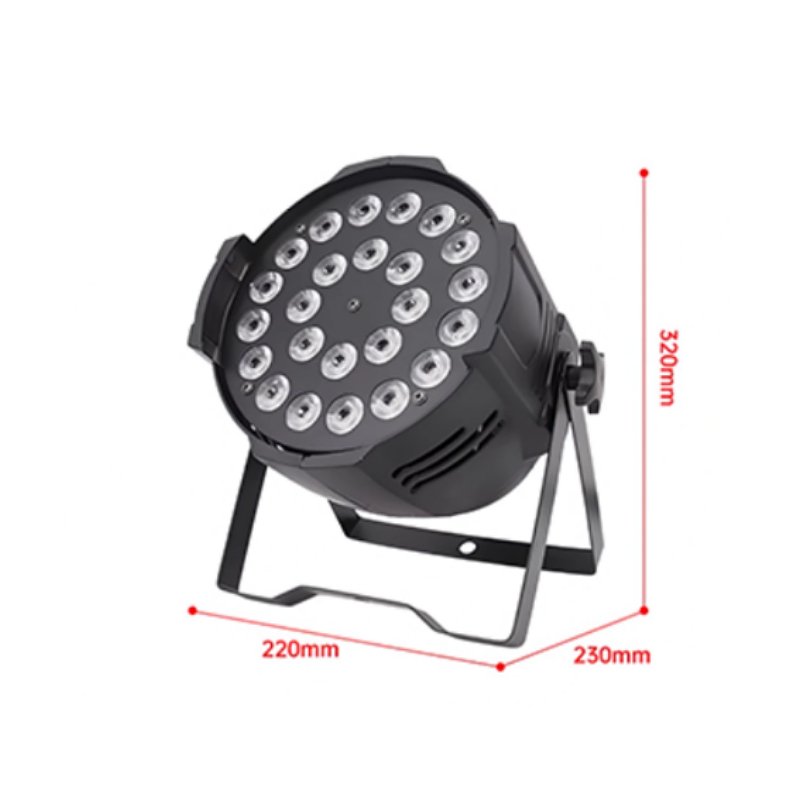 Stage full-color 24 10W LED RGBW dyed handkerchief lamp sound sockets