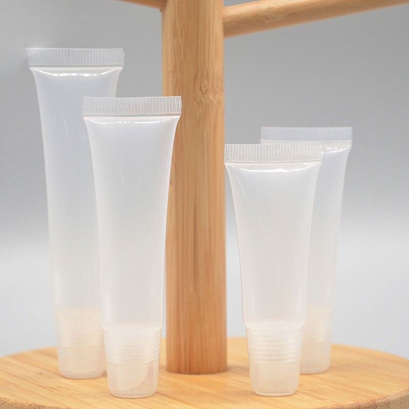 5 8 10 15 20ml Slanted Lip gloss Lipstick Plastic Tube
