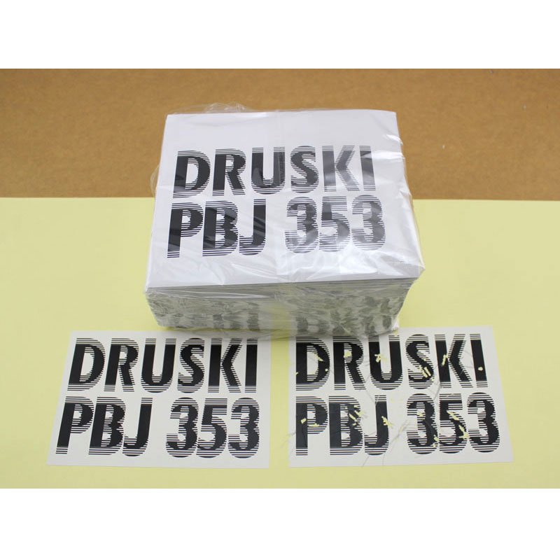 Supply Hot Sale Cheap Easy Printable Custom Destructible Permanent Vinyl Stronger Adhesive Individual Eggshell Stickers