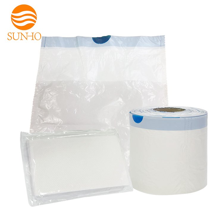 Custom Waterproof Disposable White Garbage Bags Medical Car Travel Hospital Sickness Vomit Plastic Bag