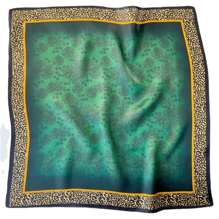Silk Scarf Wholesale Oem Odm Cheap Custom Printed Satin Handkerchief Hangzhou for Women Adult Hand Made Digital Print Square
