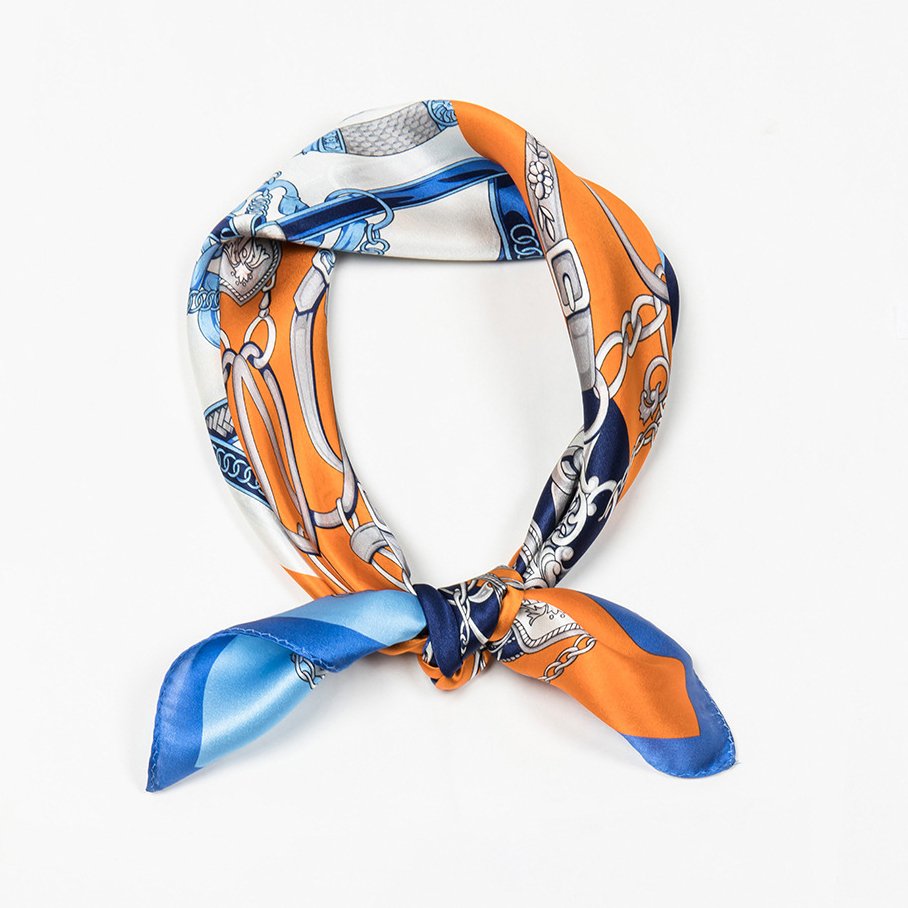 Silk Scarf Wholesale Oem Odm Cheap Custom Printed Satin Handkerchief Hangzhou for Women Adult Hand Made Digital Print Square