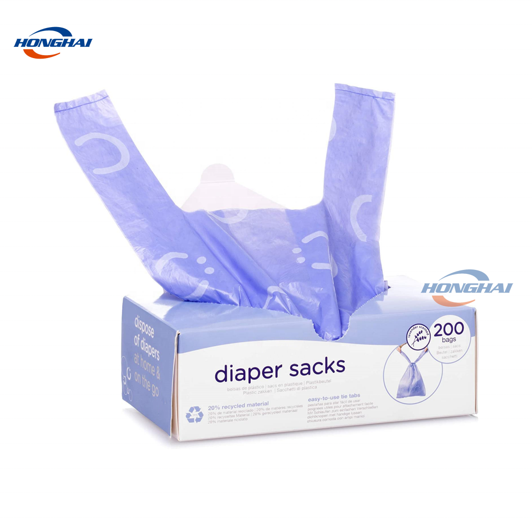 Diaper Disposal or Pet Waste Bags,Scented Baby Diapers Trash Bag,Poop Bags Pet Trash Bags,baby disposable diaper sacks bags