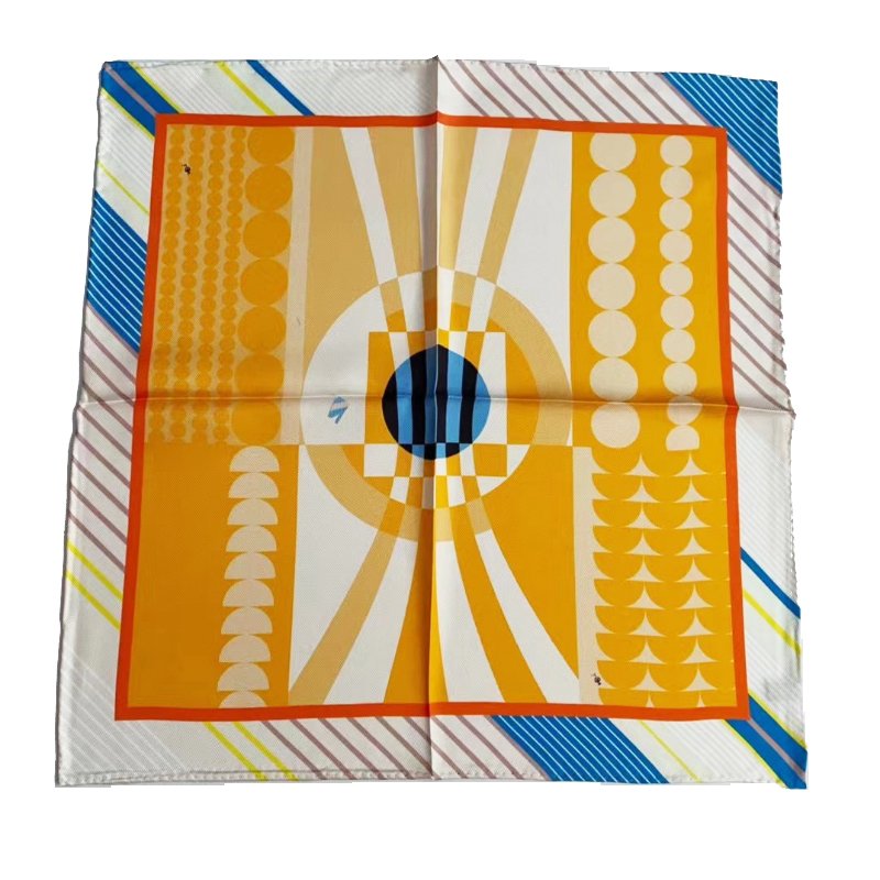 Wholesale Factory Direct Low MOQ Twill Silk Handkerchief Scarf For Women