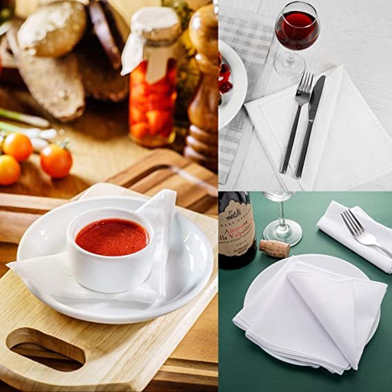 Fanni Panuelo Blanco DIY Drawing Handkerchief 100% Cotton Blank White Handkerchief for Kids Tea Parties
