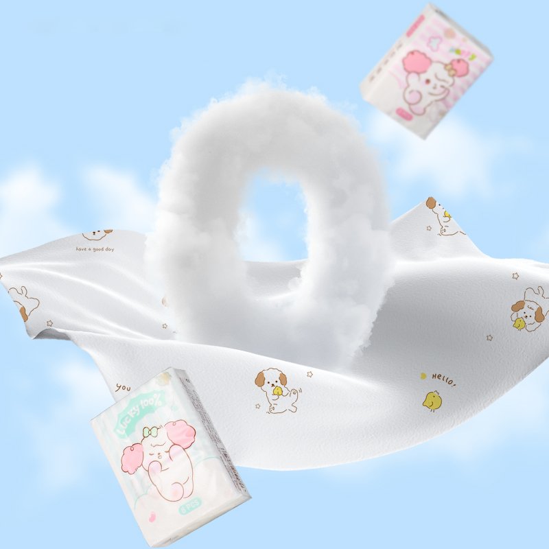 Factory Wholesale Variety of Different Packaging Mini Printed Handkerchief Paper