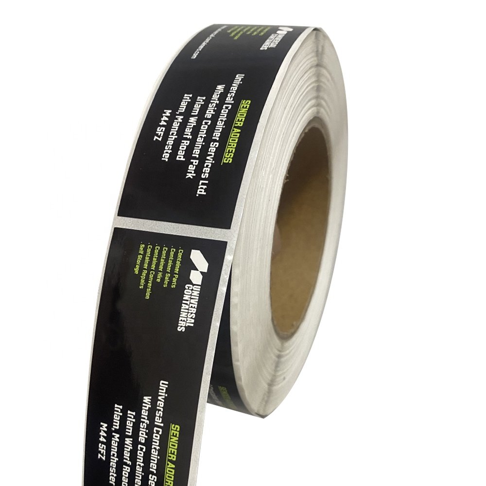 Custom Printed Roll Waterproof Adhesive Product Vinyl Label Sticker Custom Label Sticker for Product