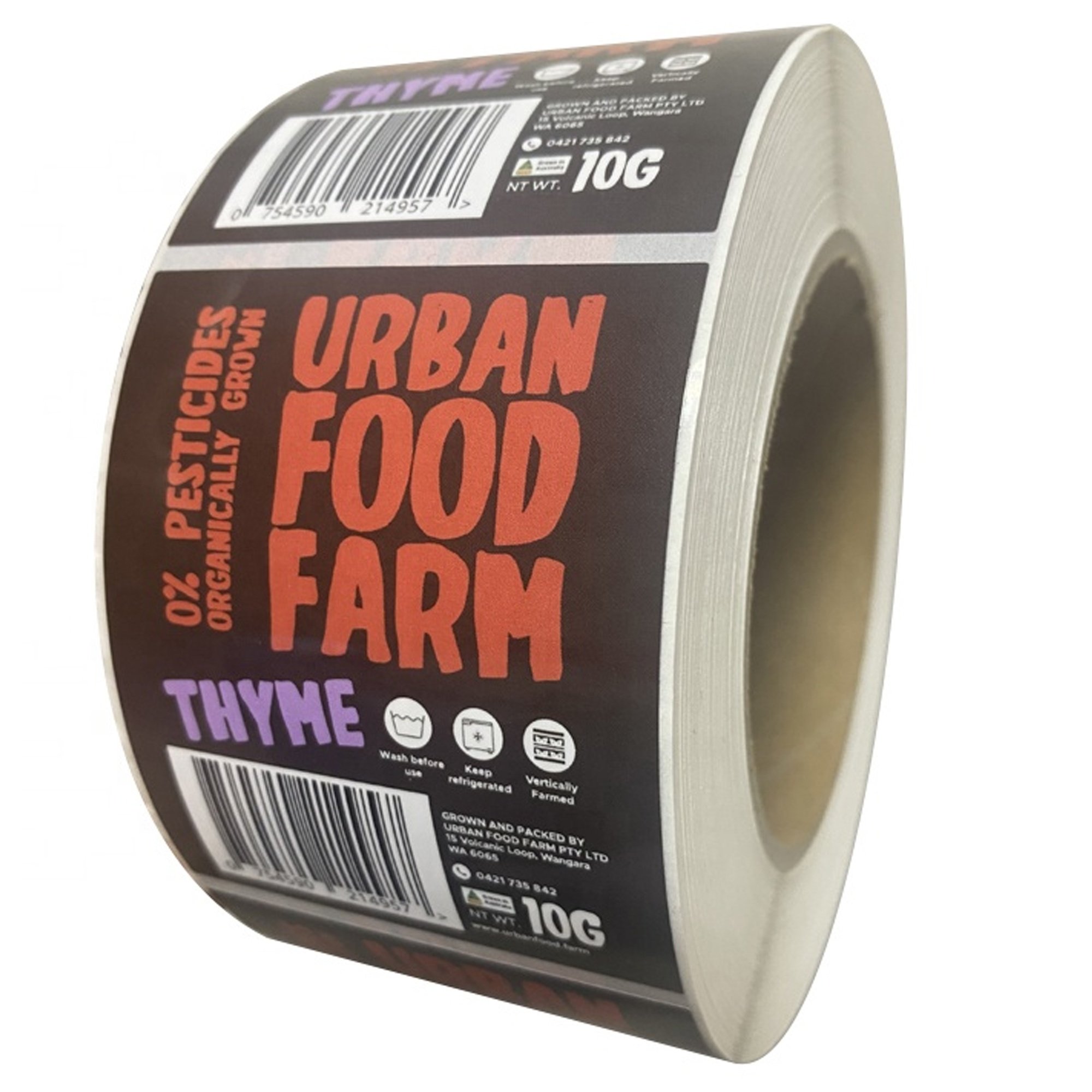 Custom Printed Roll Waterproof Adhesive Product Vinyl Label Sticker Custom Label Sticker for Product