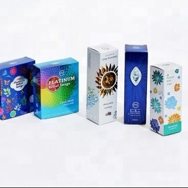 2024 Hot sale cosmetic packaging paper box made of recycled paper materials
