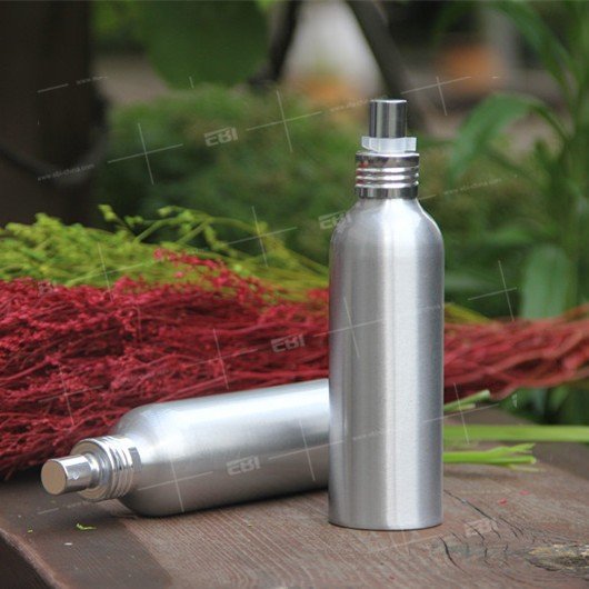 Recycled Wholesale eco friendly new design refillable metal aluminum perfume water shampoo lotion cosmetic pump mist trigger spray bottle