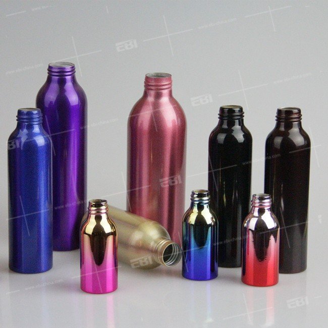 Recycled Wholesale eco friendly new design refillable metal aluminum perfume water shampoo lotion cosmetic pump mist trigger spray bottle