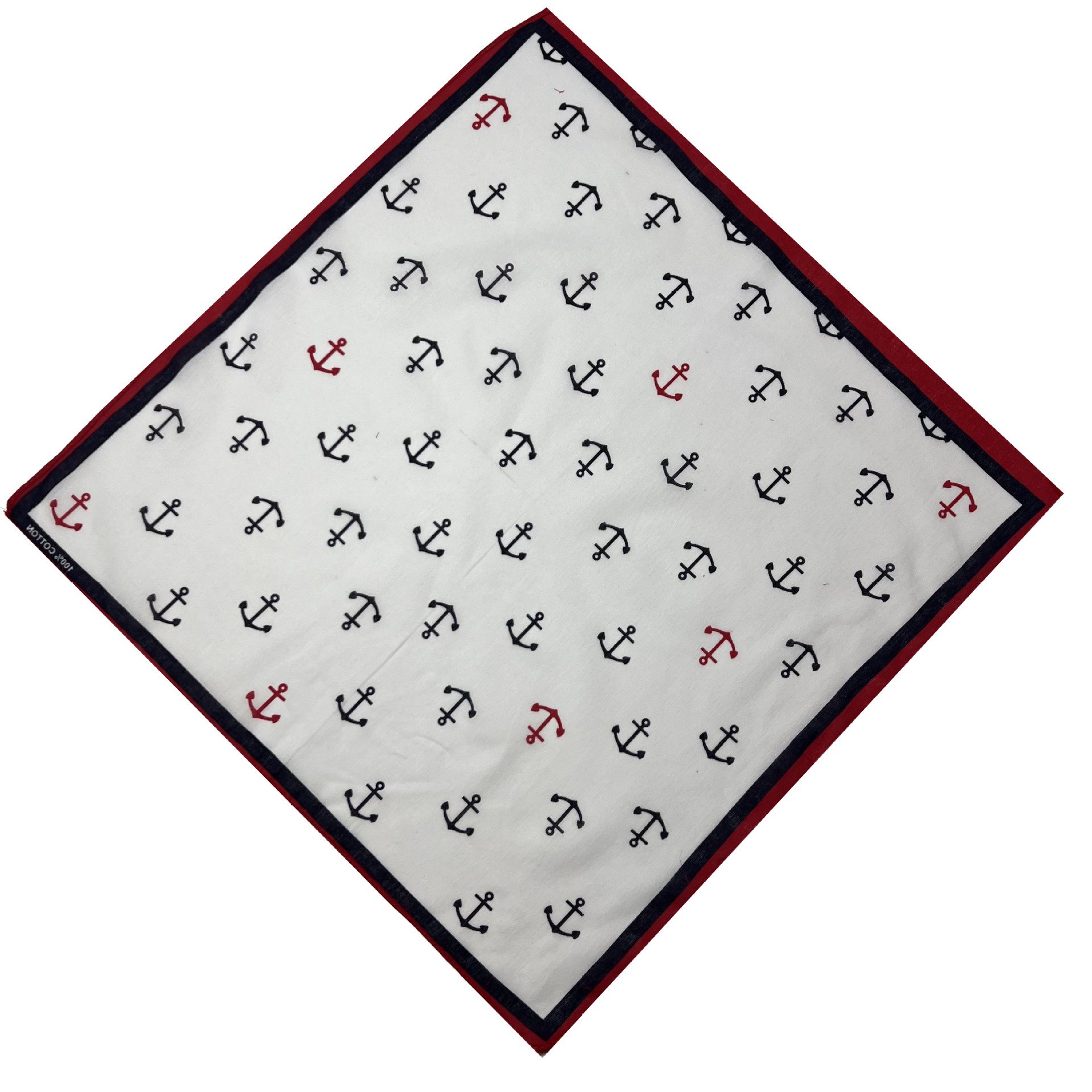 High Quality Printing Logo Custom Cotton Square Scarf Paisley Hip Hop Multifunctional Handkerchief Headband Turban Bandanas