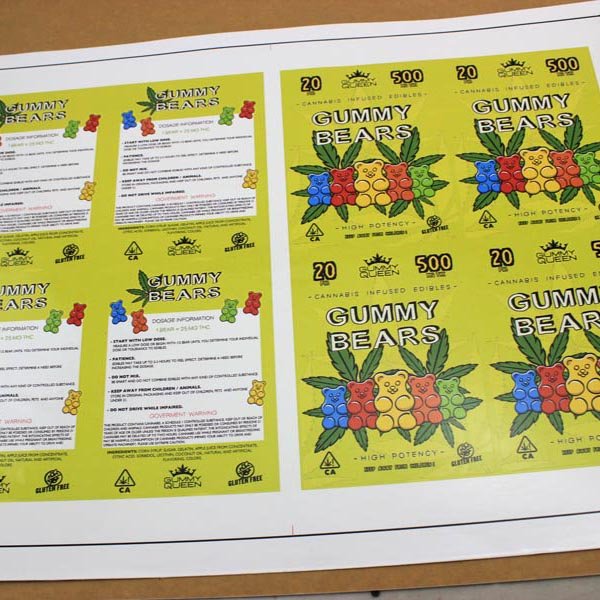 Custom Printed Private Adhesive Round Product Drink Food Tha Packing Waterproof Logo Sticker Label For Fruit Juice bottles