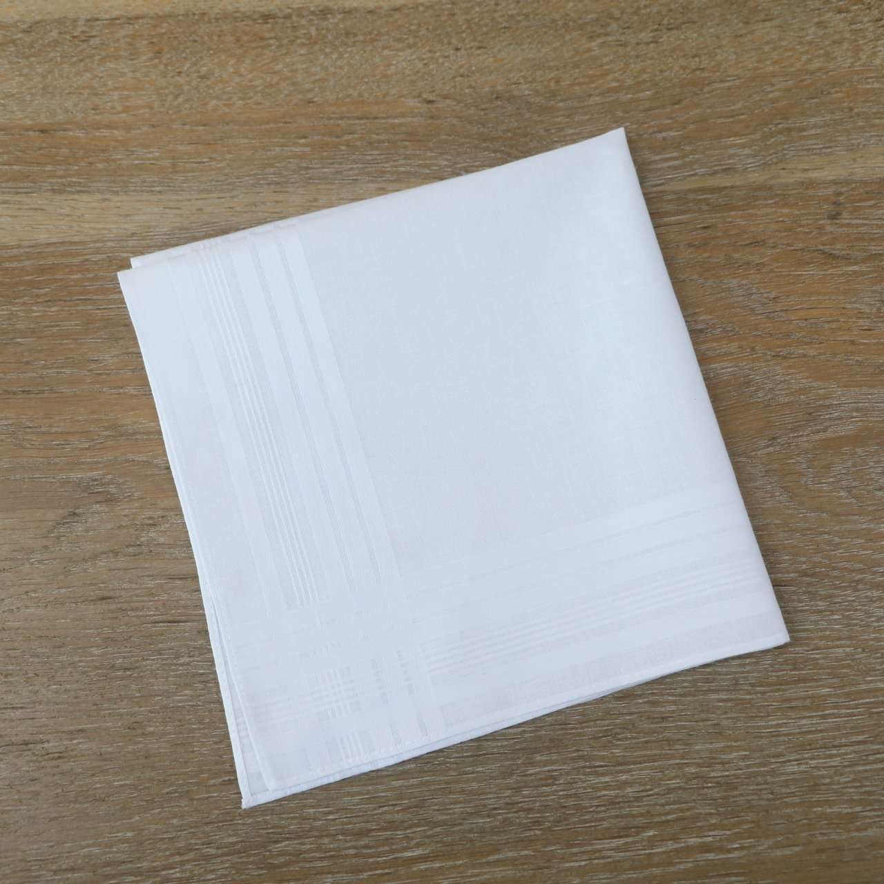 M002-A Printable Embroiderable Wedding Christmas Gift Large square17"x 17"Kerchief Satin fabric White Cotton Men's handkerchief